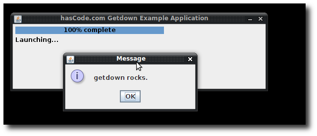 getdown loading app