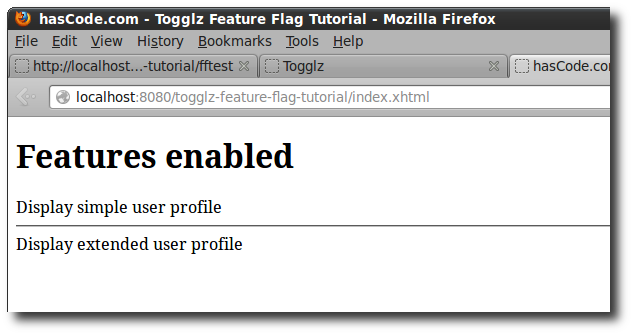 togglz jsf integration