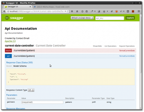 Integrating Swagger into a Spring Boot RESTful Webservice with ...