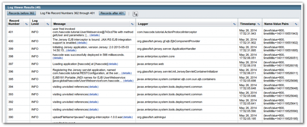 log excerpt from logviewer 1024x425