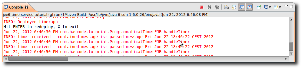 programmatical timer