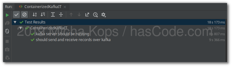 Testing Kafka with Testcontainers