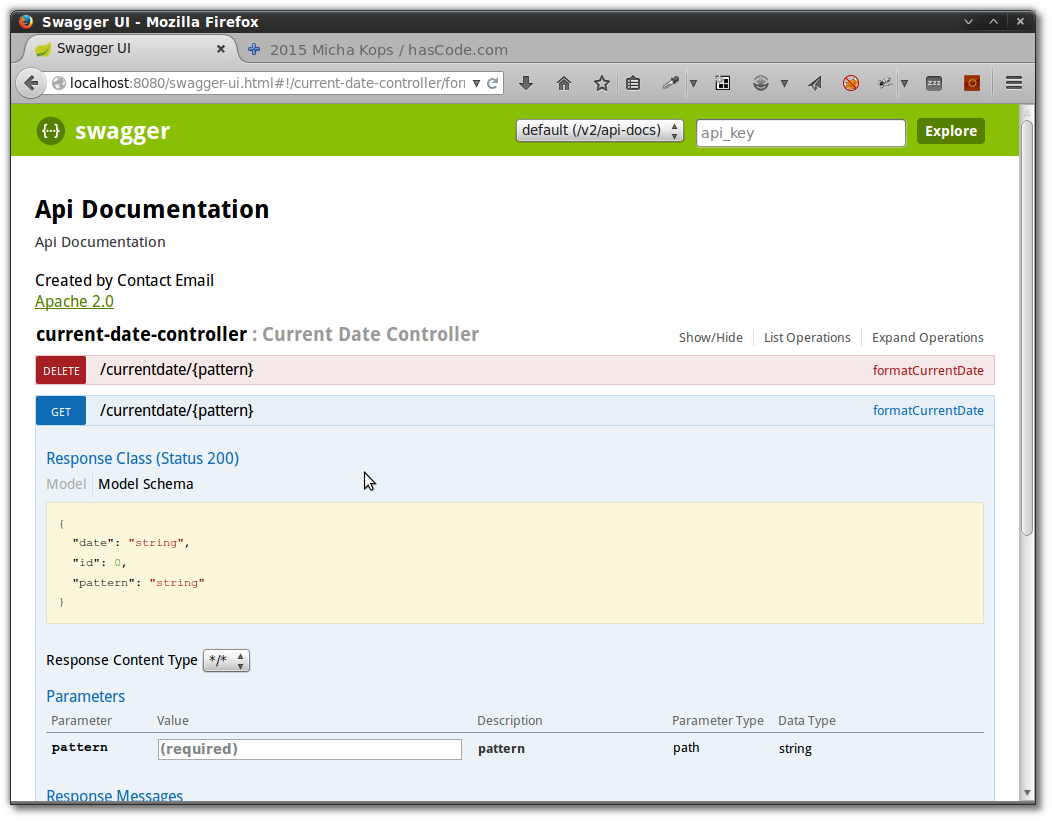 hasCode.com » Blog Archive » Integrating Swagger into a ...